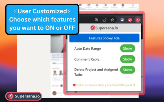 ⚡Supersana | Asana Kickstart Products