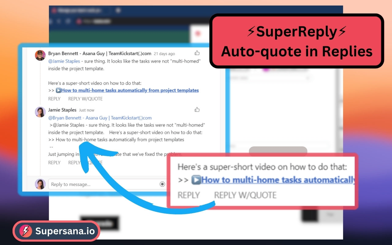 ⚡Supersana | Asana Kickstart Products