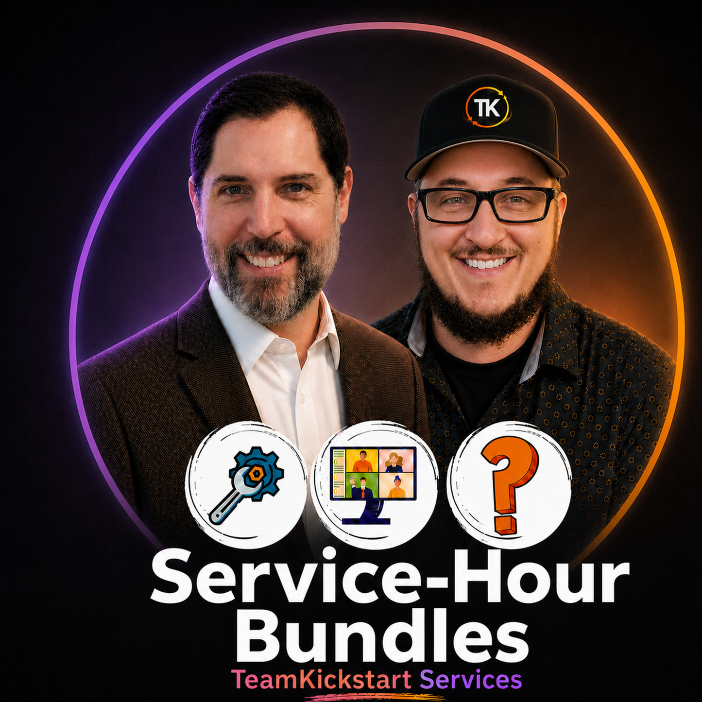 Service-Hour Bundles with TeamKickstart consultants Ron Sanga and Bryan Bennett
