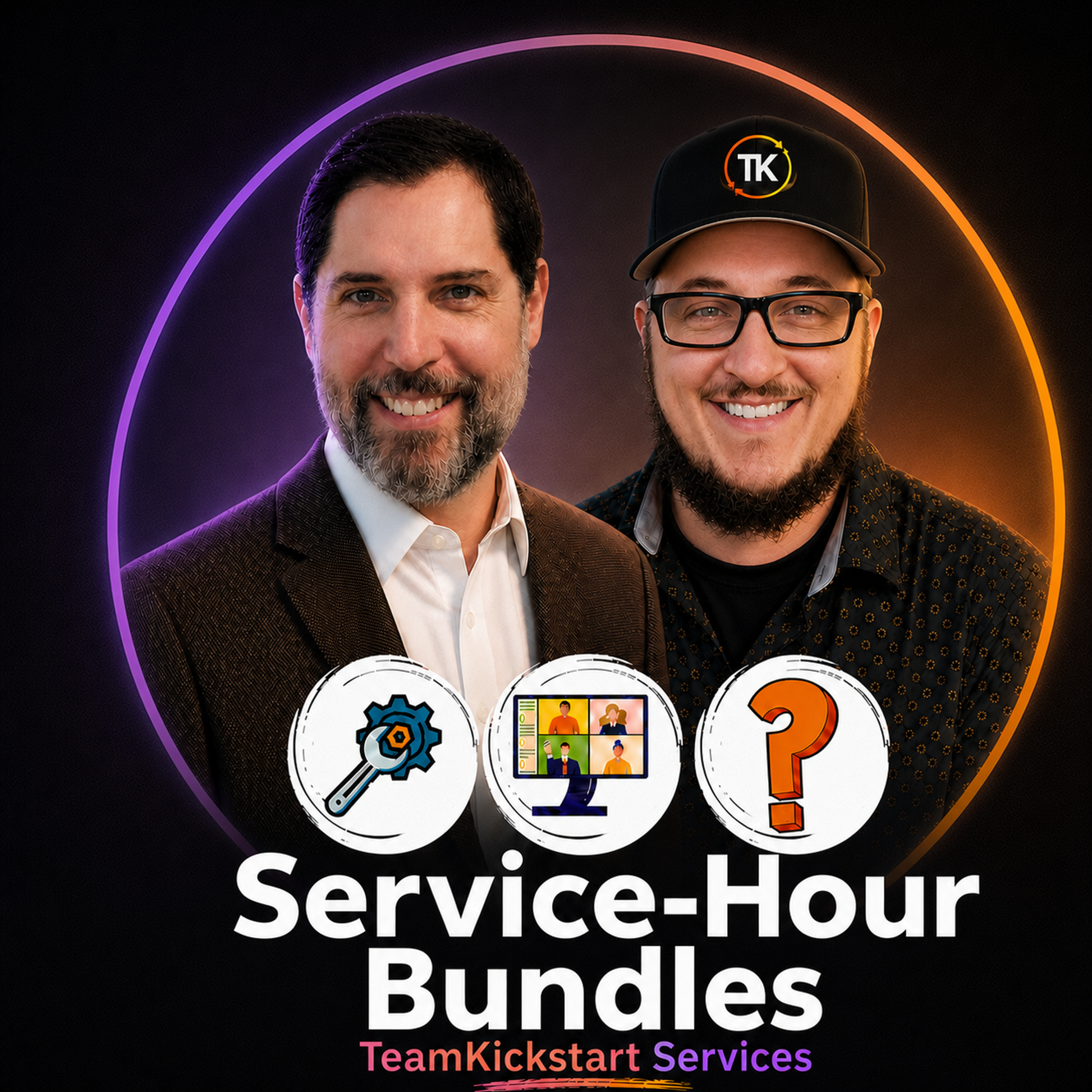 Service-Hour Bundles with TeamKickstart consultants Ron Sanga and Bryan Bennett